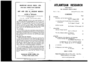 Atlantean Research (Vol. 2 No. 4 October November 1949)