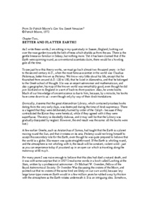 Better and Flatter Earths (Patrick Moore)