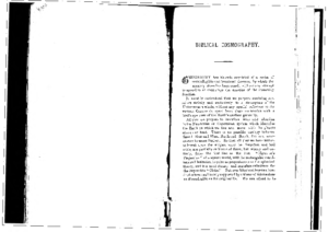 Biblical Cosmography (Unknown)