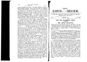 Earth Not A Globe Review – The (No. 6 – March 1894)