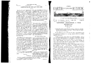 Earth Not a Globe Review – The (Vol. III. – No. 3 – June 1896)