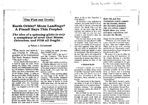 Flat-Out Truth – The (Schadewald)